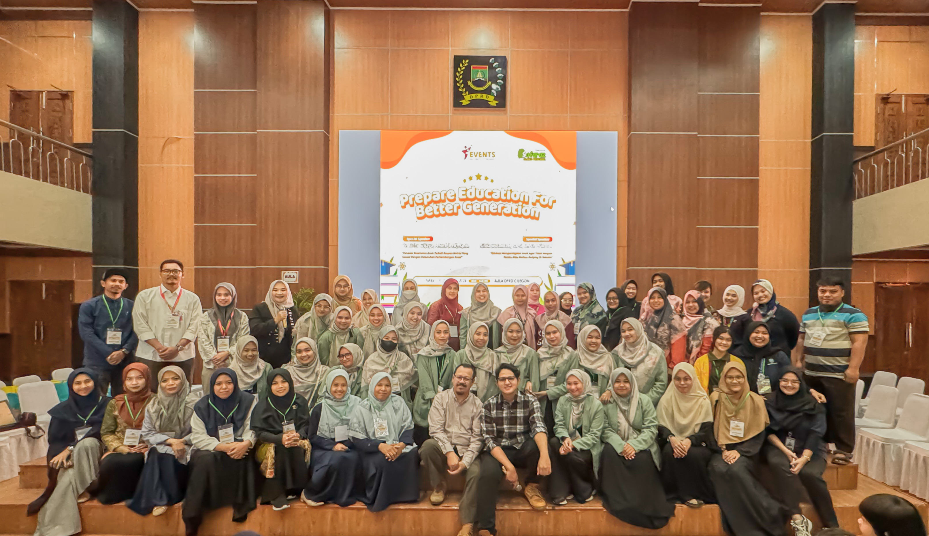 Acara EVENTS 2024 (EDUCATION FESTIVAL FOR PARENTS) Sukses digelar di Aula DPRD Cilegon
